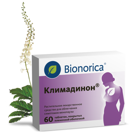 Лекарственный препарат на растительной основе для устранения симптомов менопаузы
